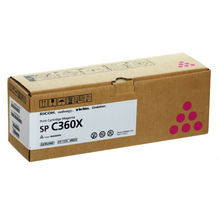 Cartouche de toner d'origine Ricoh SP C360 X magenta - 408252