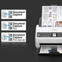 Numérisation réseau autonome: Libérez le potentiel d’un espace de travail grâce à ce scanner avec connectivité réseau. Partage de fichiers: Numérisation vers différents emplacements avec la touche d'envoi rapide sur votre scanner. Écran LCD intégré: Écran LCD couleur de 1,44 po (3,65 cm) facile d’utilisation.