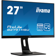 Moniteur LED 27" Full HD VGA HDMI DP slim HP piv- B2791HSU-B1 - OfficePartner.fr