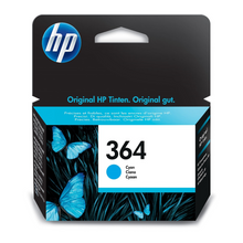 Cartouche d'encre couleur cyan d'origine HP 364 - CB318EE - officepartner.fr