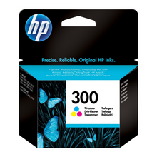 Cartouches d'encre couleur cyan magenta jaune d'origine HP 300 - CC643EE - officepartner.fr