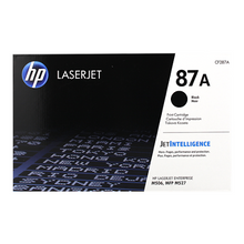 Cartouche de toner d'origine HP 87A couleur noir - CF287A - OfficePartner.fr