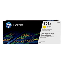 Cartouche de toner d'origine HP 508X couleur jaune - CF362X - OfficePartner.fr