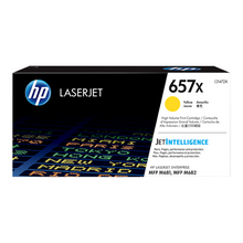 Cartouche de toner d'origine HP 657X couleur jaune - CF472X - OfficePartner.fr
