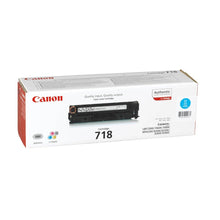 Cartouche de toner d'origine Canon 718 Cyan - 2661B002