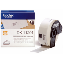 Ruban d'étiquettes papier continu Brother pour imprimante d'étiquettes - DK11201