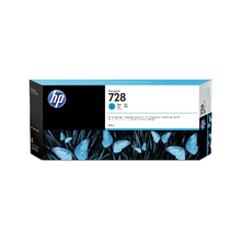 cartouche d'encre d'origine HP 728 DesignJet cyan 300ml - F9K17A - officepartner.fr
