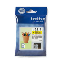 Cartouche d'encre d'origine Brother jaune - LC3217Y