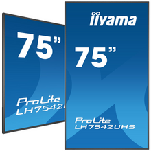 Écran dynamique (digital signage) 75 pouces iiyama Prolite - LH7542UHS-B3