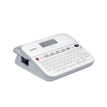 Étiqueteuse portable professionnelle brother - PT-D400VP - L’étiquetage permet de retrouver rapidement les documents archivés, sauvegardes de données, clés USB et tout autre moyen de classement. Grâce à son clavier AZERTY, son écran graphique avec aperçu d’impression ainsi que de fonctions spéciales, la P-touch D400VP est l’étiqueteuse idéale pour créer des étiquettes.