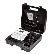 Étiqueteuse portable professionnelle brother - PT-D400VP - L’étiquetage permet de retrouver rapidement les documents archivés, sauvegardes de données, clés USB et tout autre moyen de classement. Grâce à son clavier AZERTY, son écran graphique avec aperçu d’impression ainsi que de fonctions spéciales, la P-touch D400VP est l’étiqueteuse idéale pour créer des étiquettes.
