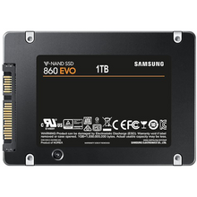 SSD Samsung 860 EVO 1To SATA III - Format 2.5'' - MZ-76E1T0B/EU - OfficePartner.fr