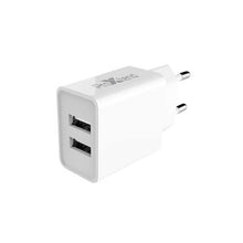 ProXtend - Chargeur mural Double Port USB-A | 12W | Blanc - PX-UA12P2EU